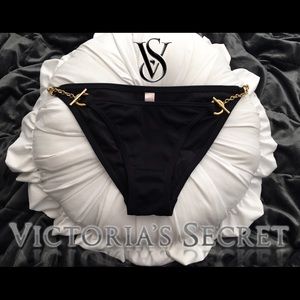 Victoria’s Secret Black Chain Bikini Bottom
